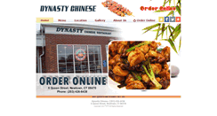 Desktop Screenshot of dynastychinesenewtown.com